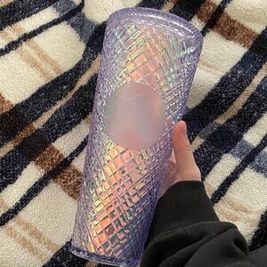 Starbucks Holographic Purple Tumbler